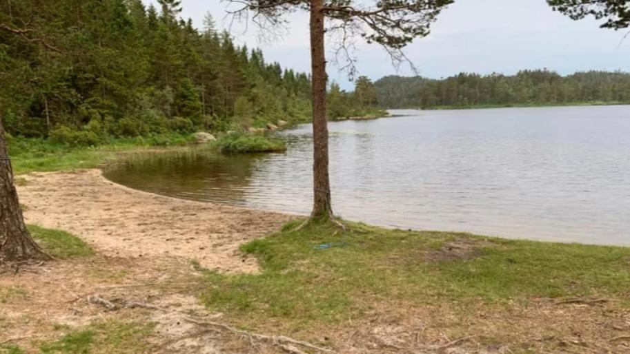 Cabin In The Woods, Lolandsvannet Near Kristiansand Vennesla Luaran gambar